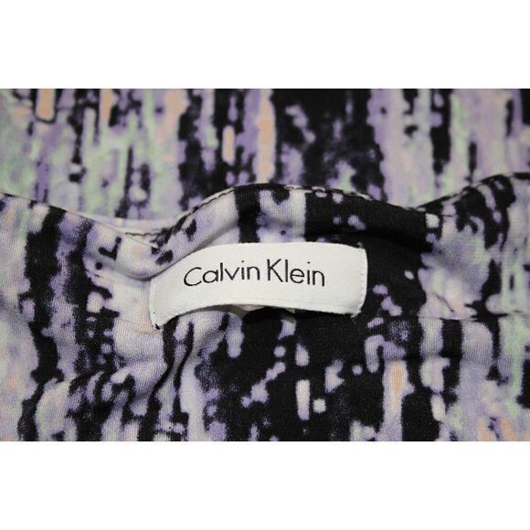 Calvin Klein Abstract Print Sleevless Top - Picture 4 of 9